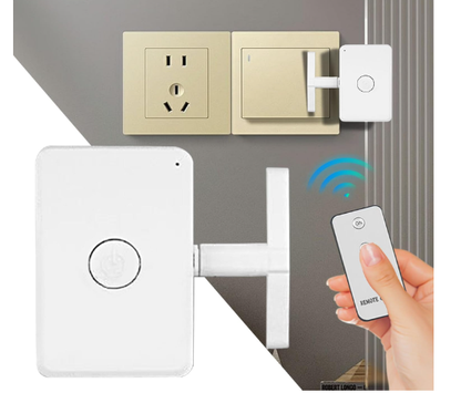 Interruptor de luz inteligente Teleclic: un solo clic y se apaga.