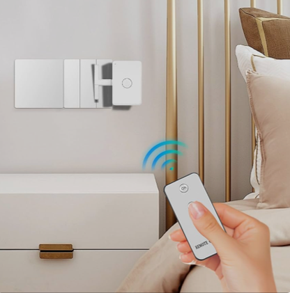 Interruptor de luz inteligente Teleclic: un solo clic y se apaga.